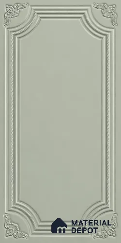 Photo Frame Punch Wall Tile TL 13318 H Core Kota Green 4 ft x 2 ft Punch Matte Finish Full Body Vitrified Tile - 9 mm | Suitable For Foyer, Accent/Feature Wall, Bedroom