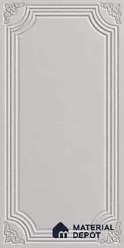 Photo Frame Punch Wall Tile TL 13318 B Essential Warm Grey 4 ft x 2 ft Punch Matte Finish Full Body Vitrified Tile - 9 mm | Suitable For Foyer, Accent/Feature Wall, Bedroom