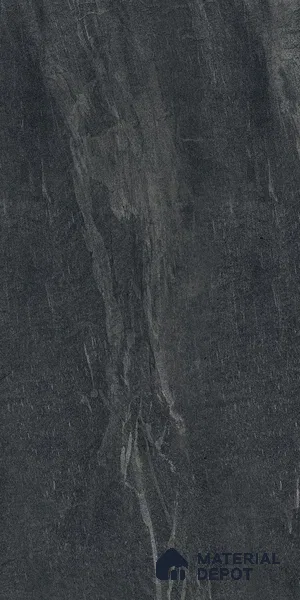 Marble Floor & Wall Tile TL 09237 Portland Nero 4 ft x 2 ft Stonelo Finish Vitrified Tile - 9 mm | 5 Random Design | Suitable For Living Room, Bedroom, Dining Area