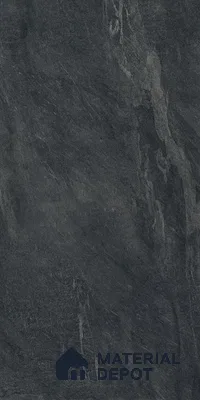 Marble Floor & Wall Tile TL 09237 Portland Nero 4 ft x 2 ft Stonelo Finish Vitrified Tile - 9 mm | 5 Random Design | Suitable For Living Room, Bedroom, Dining Area