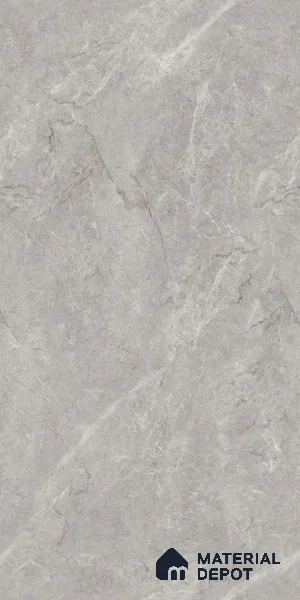 Marble Floor & Wall Tile TL 09202 French Bottochino Grigio 4 ft x 2 ft Textura Finish Vitrified Tile - 9 mm | 4 Random Design | Suitable For Living Room, Bedroom, Dining Area