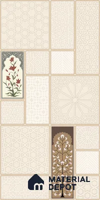 TL 12797 Konark 101-1 4 ft x 2 ft Vitrified Matte Finish Tile - 9 mm