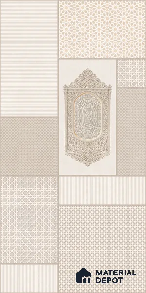 TL 12797 G Konark 108-1 4 ft x 2 ft Vitrified Matte Finish Tile - 9 mm