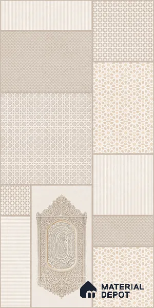 TL 12797 G Konark 108-1 4 ft x 2 ft Vitrified Matte Finish Tile - 9 mm