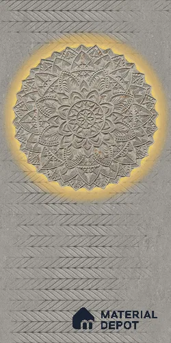 TL 12813 Konark 102 Decor 4 ft x 2 ft Vitrified Matte Finish Tile - 9 mm
