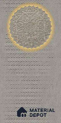 TL 12813 Konark 102 Decor 4 ft x 2 ft Vitrified Matte Finish Tile - 9 mm