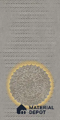 TL 12813 Konark 102 Decor 4 ft x 2 ft Vitrified Matte Finish Tile - 9 mm