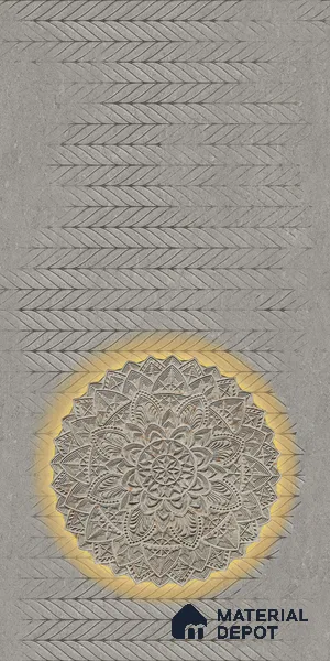 TL 12813 Konark 102 Decor 4 ft x 2 ft Vitrified Matte Finish Tile - 9 mm
