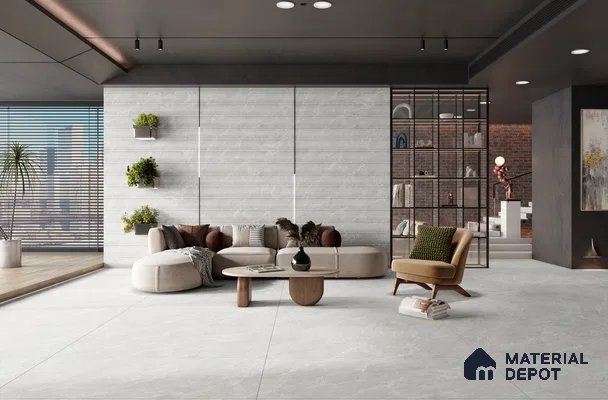 Tile TL 12456 B  4 ft x 2 ft Vitrified  Finish Tile - 9 mm