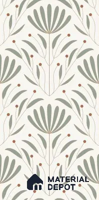 Handmade Third Fired Wall Tile TL 13346 Tamrabija 4 ft x 2 ft Matte Finish Vitrified Tile - 9 mm | Suitable For Living Room, Bedroom, Dining Area