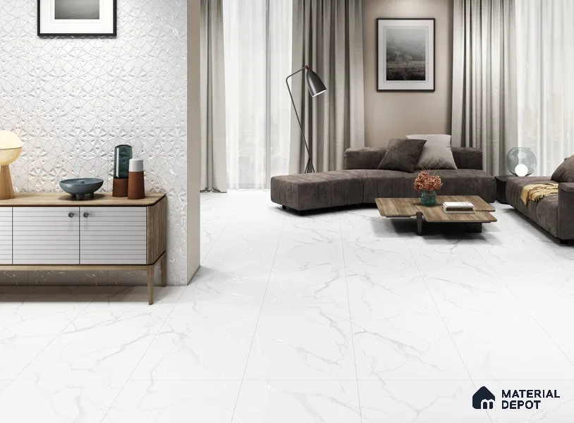 Tile TL 12453  4 ft x 2 ft Vitrified  Finish Tile - 9 mm