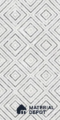Highlighter Floor & Wall Tile TL 10065 C Esperda Grey Decor 4 ft x 2 ft Glossy Finish Vitrified Tile - 9 mm | Suitable For Bathroom, Accent/Feature Wall, Dining Area