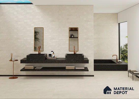 Tile TL 12460 B  4 ft x 2 ft Vitrified  Finish Tile - 9 mm