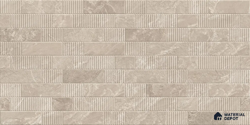 Tile TL 12460 C  4 ft x 2 ft Vitrified  Finish Tile - 9 mm