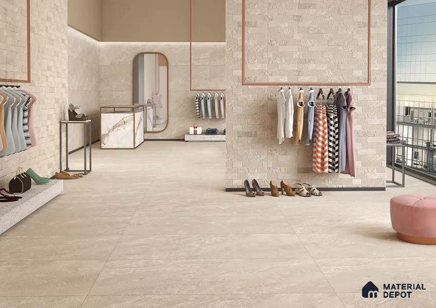 Tile TL 12460 C  4 ft x 2 ft Vitrified  Finish Tile - 9 mm