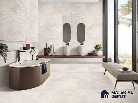 Tile TL 12428  4 ft x 2 ft Vitrified  Finish Tile - 9 mm | Random Designs