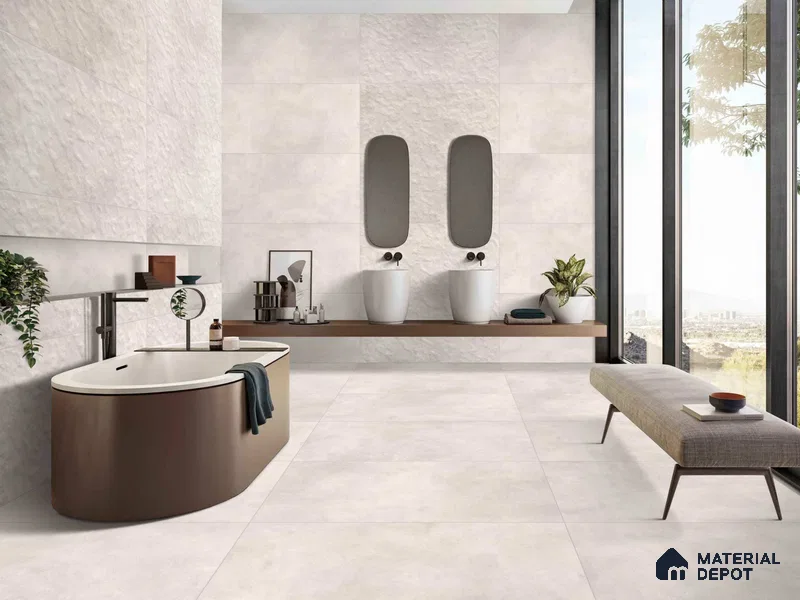 Tile TL 12428 4 ft x 2 ft Vitrified Finish Tile - 9 mm | Random Designs