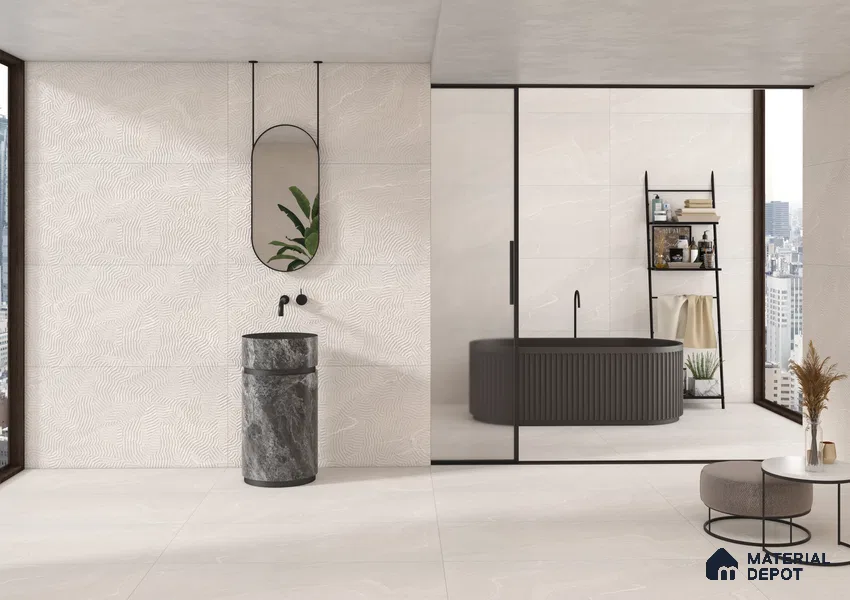 Tile TL 12457  4 ft x 2 ft Vitrified  Finish Tile - 9 mm