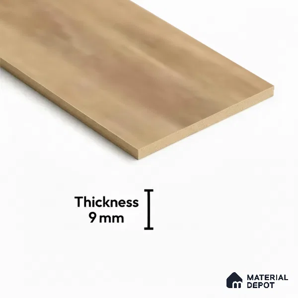Wood Look Floor Tile TL 10351 Mountain Honey 4 ft x 7.87 inch Matte Finish Vitrified Tile - 9 mm | Suitable For living Room, Bedroom, Bathroom | 2-3 mm Spacer is Mandatory