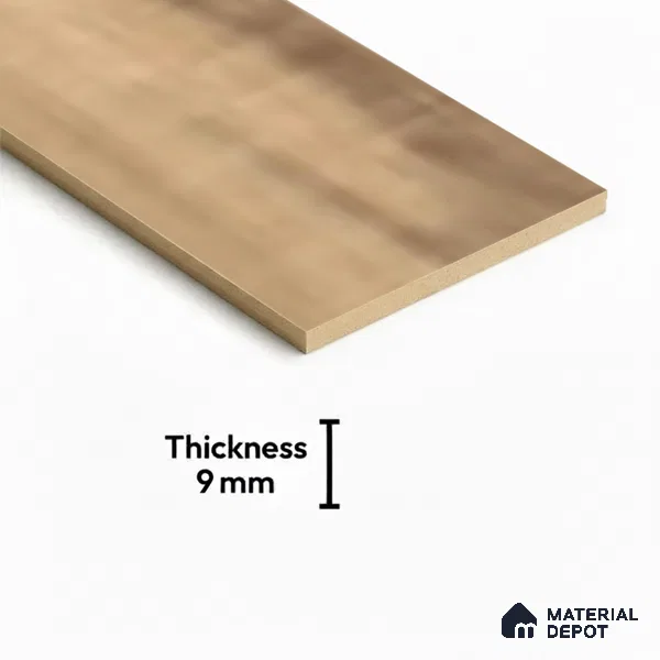 Wood Look Floor Tile TL 10350 Graphite Honey 4 ft x 7.87 inch Matte Finish Vitrified Tile - 9 mm | Suitable For living Room, Bedroom, Bathroom | 2-3 mm Spacer is Mandatory