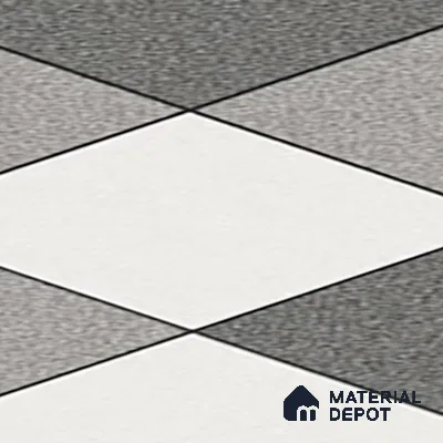Parking Floor Tile TL 02336 16 x 16 inch Vitrified Anti Skid Matte Finish Heavy Duty Tile - 12 mm | Suitable For Outdoor, Heavy Traffic Areas | Pattern Alignment May Vary | 2-3 mm Spacer is Mandatory