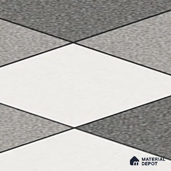 Parking Floor Tile TL 02336 16 x 16 inch Vitrified Anti Skid Matte Finish Heavy Duty Tile - 12 mm | Suitable For Outdoor, Heavy Traffic Areas | Pattern Alignment May Vary | 2-3 mm Spacer is Mandatory