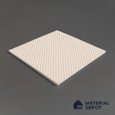 Parking Floor Tile TL 02342 16 x 16 inch Vitrified Anti Skid Matte Finish Heavy Duty Tile - 12 mm | Suitable For Outdoor, Heavy Traffic Areas | Pattern Alignment May Vary | 2-3 mm Spacer is Mandatory