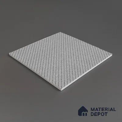 Parking Floor Tile TL 02343 16 x 16 inch Vitrified Anti Skid Matte Finish Heavy Duty Tile - 12 mm | Suitable For Outdoor, Heavy Traffic Areas | Pattern Alignment May Vary | 2-3 mm Spacer is Mandatory