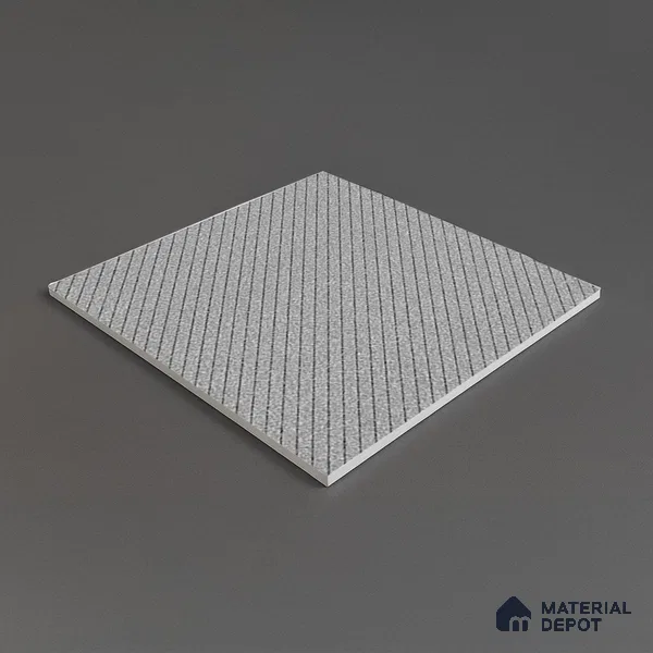 Parking Floor Tile TL 02343 16 x 16 inch Vitrified Anti Skid Matte Finish Heavy Duty Tile - 12 mm | Suitable For Outdoor, Heavy Traffic Areas | Pattern Alignment May Vary | 2-3 mm Spacer is Mandatory