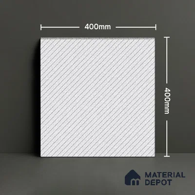 Parking Floor Tile TL 02344 16 x 16 inch Vitrified Anti Skid Matte Finish Heavy Duty Tile - 12 mm | Suitable For Outdoor, Heavy Traffic Areas | Pattern Alignment May Vary | 2-3 mm Spacer is Mandatory
