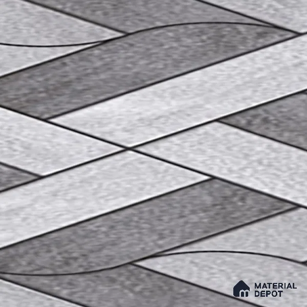 Parking Floor Tile TL 02350 16 x 16 inch Vitrified Anti Skid Matte Finish Heavy Duty Tile - 12 mm | Suitable For Outdoor, Heavy Traffic Areas | Pattern Alignment May Vary | 2-3 mm Spacer is Mandatory