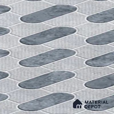 Parking Floor Tile TL 02351 16 x 16 inch Vitrified Anti Skid Matte Finish Heavy Duty Tile - 12 mm | Suitable For Outdoor, Heavy Traffic Areas | Pattern Alignment May Vary | 2-3 mm Spacer is Mandatory