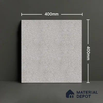 Parking Floor Tile TL 02356 16 x 16 inch Vitrified Anti Skid Matte Finish Heavy Duty Tile - 12 mm | Suitable For Bathroom, Heavy Traffic Areas | Pattern Alignment May Vary | 2-3 mm Spacer is Mandatory