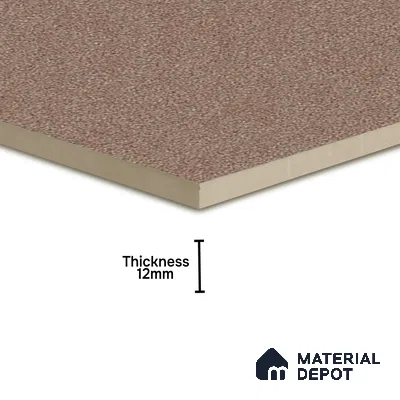 Parking Floor Tile TL 02360 16 x 16 inch Vitrified Anti Skid Matte Finish Heavy Duty Tile - 12 mm | Suitable For Parking, Heavy Traffic Areas, Bathroom | Pattern Alignment May Vary | 2-3 mm Spacer is Mandatory