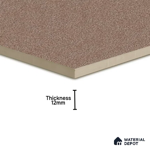 Parking Floor Tile TL 02360 16 x 16 inch Vitrified Anti Skid Matte Finish Heavy Duty Tile - 12 mm | Suitable For Parking, Heavy Traffic Areas, Bathroom | Pattern Alignment May Vary | 2-3 mm Spacer is Mandatory