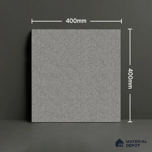 Parking Floor Tile TL 02362 16 x 16 inch Vitrified Anti Skid Matte Finish Heavy Duty Tile - 12 mm | Suitable For Bathroom, Balcony, Heavy Traffic Areas | Pattern Alignment May Vary | 2-3 mm Spacer is Mandatory