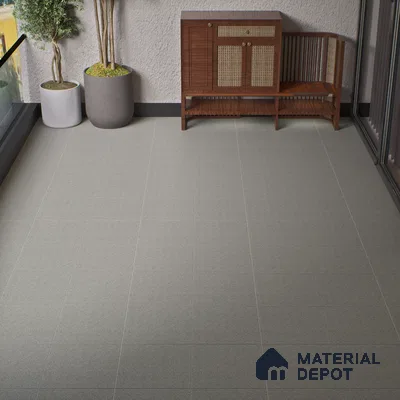 Parking Floor Tile TL 02362 16 x 16 inch Vitrified Anti Skid Matte Finish Heavy Duty Tile - 12 mm | Suitable For Bathroom, Balcony, Heavy Traffic Areas | Pattern Alignment May Vary | 2-3 mm Spacer is Mandatory