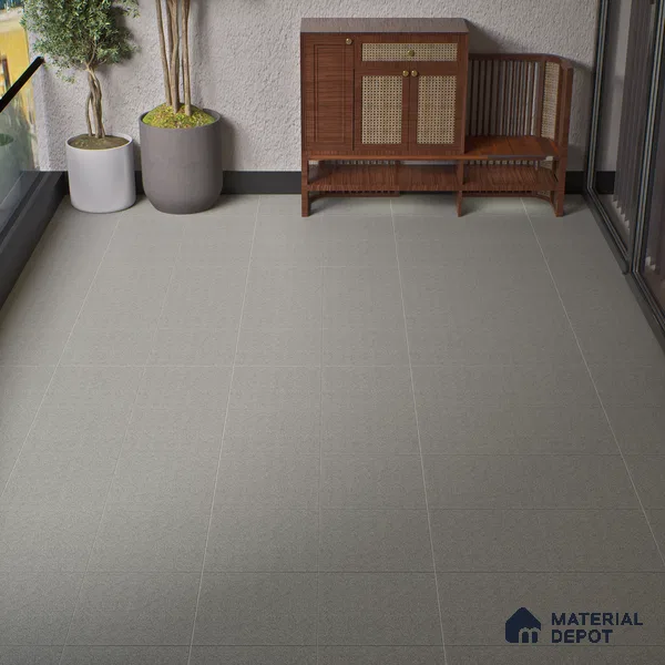 Parking Floor Tile TL 02362 16 x 16 inch Vitrified Anti Skid Matte Finish Heavy Duty Tile - 12 mm | Suitable For Bathroom, Balcony, Heavy Traffic Areas | Pattern Alignment May Vary | 2-3 mm Spacer is Mandatory