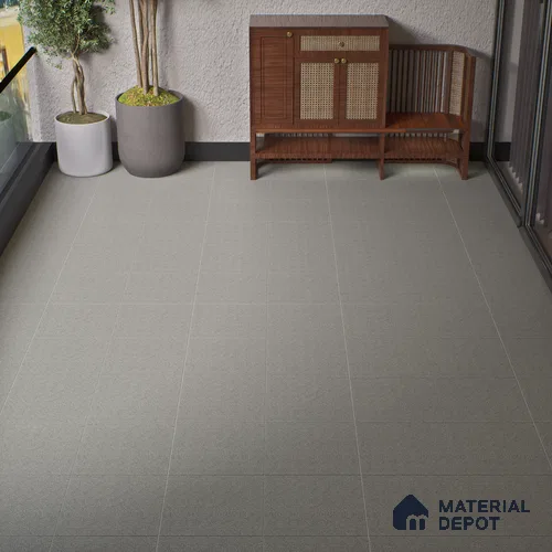 Parking Floor Tile TL 02362 16 x 16 inch Vitrified Anti Skid Matte Finish Heavy Duty Tile - 12 mm | Suitable For Bathroom, Balcony, Heavy Traffic Areas | Pattern Alignment May Vary | 2-3 mm Spacer is Mandatory