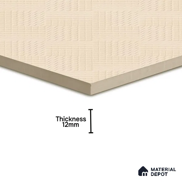 Parking Floor Tile TL 02364 16 x 16 inch Vitrified Anti Skid Matte Finish Heavy Duty Tile - 12 mm | Suitable For Bathroom, Heavy Traffic Areas | Pattern Alignment May Vary | 2-3 mm Spacer is Mandatory