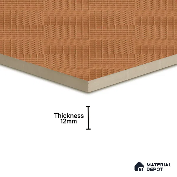 Parking Floor Tile TL 02365 16 x 16 inch Vitrified Anti Skid Matte Finish Heavy Duty Tile - 12 mm | Suitable For Outdoor, Heavy Traffic Areas | Pattern Alignment May Vary | 2-3 mm Spacer is Mandatory