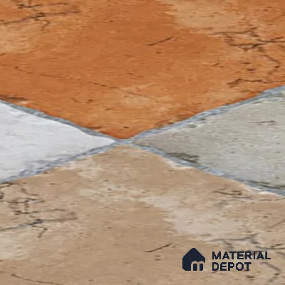 Parking Floor Tile TL 02367 16 x 16 inch Vitrified Anti Skid Matte Finish Heavy Duty Tile - 12 mm | Suitable For Outdoor, Heavy Traffic Areas | Pattern Alignment May Vary | 2-3 mm Spacer is Mandatory