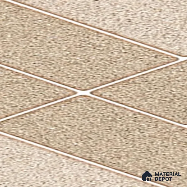 Parking Floor Tile TL 02369 16 x 16 inch Vitrified Anti Skid Matte Finish Heavy Duty Tile - 12 mm | Suitable For Outdoor, Heavy Traffic Areas | Pattern Alignment May Vary | 2-3 mm Spacer is Mandatory
