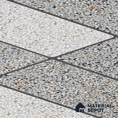 Parking Floor Tile TL 02370 16 x 16 inch Vitrified Anti Skid Matte Finish Heavy Duty Tile - 12 mm | Suitable For Outdoor, Heavy Traffic Areas | Pattern Alignment May Vary | 2-3 mm Spacer is Mandatory