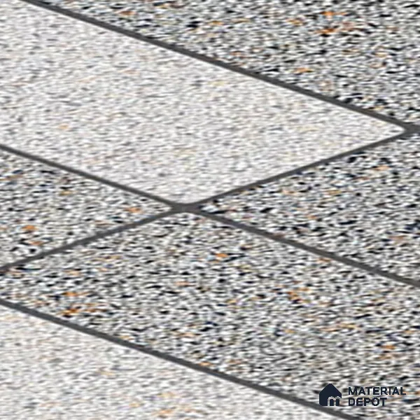 Parking Floor Tile TL 02370 16 x 16 inch Vitrified Anti Skid Matte Finish Heavy Duty Tile - 12 mm | Suitable For Outdoor, Heavy Traffic Areas | Pattern Alignment May Vary | 2-3 mm Spacer is Mandatory