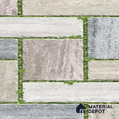 Parking Floor Tile TL 02371 16 x 16 inch Vitrified Anti Skid Matte Finish Heavy Duty Tile - 12 mm | Suitable For Outdoor, Heavy Traffic Areas | Pattern Alignment May Vary | 2-3 mm Spacer is Mandatory