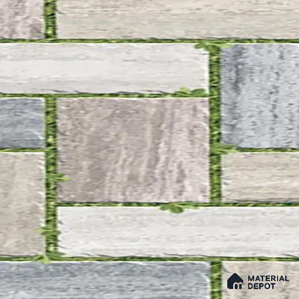 Parking Floor Tile TL 02371 16 x 16 inch Vitrified Anti Skid Matte Finish Heavy Duty Tile - 12 mm | Suitable For Outdoor, Heavy Traffic Areas | Pattern Alignment May Vary | 2-3 mm Spacer is Mandatory