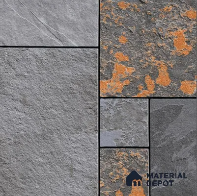 Parking Floor Tile TL 02376 16 x 16 inch Vitrified Anti Skid Matte Finish Heavy Duty Tile - 12 mm | Suitable For Outdoor, Balcony, Terrace | Pattern Alignment May Vary | 2-3 mm Spacer is Mandatory