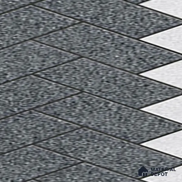 Parking Floor Tile TL 02334 16 x 16 inch Vitrified Anti Skid Matte Finish Heavy Duty Tile - 12 mm | Suitable For Outdoor, Heavy Traffic Areas | Pattern Alignment May Vary | 2-3 mm Spacer is Mandatory