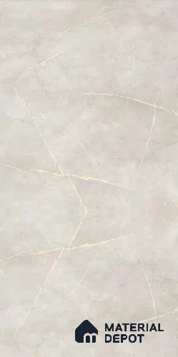 Merino 42901 SGL Quebec Marble 8 ft x 4 ft High Gloss Finish Decorative Laminate - 0.8 mm | Suitable for TV Unit, Wardrobe, Kitchen Cabinets
